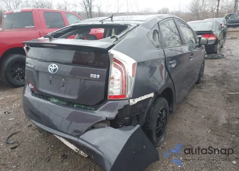 2014 Toyota Prius One из США, поврежденный, VIN JTDKN3DU5E1812050